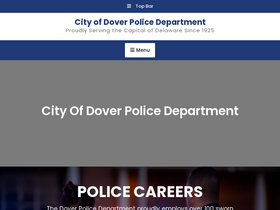 'doverpolice.org' screenshot