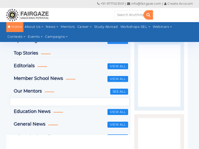 'fairgaze.com' screenshot