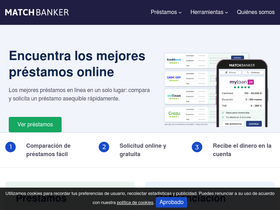 'matchbanker.es' screenshot