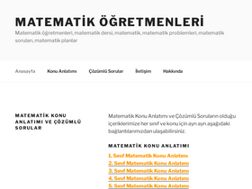 'matematikogretmenleri.net' screenshot