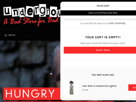 'theoriginalunderground.com' screenshot