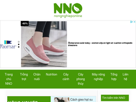 'nongnghieponline.net' screenshot
