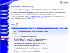 'mh-nexus.de' screenshot