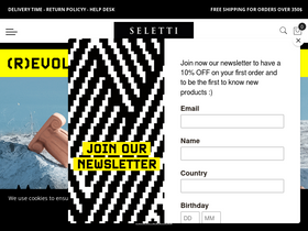 'seletti.it' screenshot