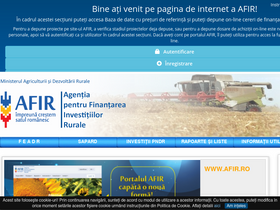 'afir.info' screenshot