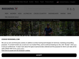 'rossignol.com' screenshot