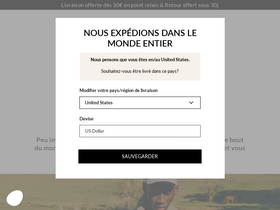 'aigle.com' screenshot