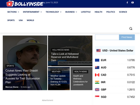 'bollyinside.com' screenshot