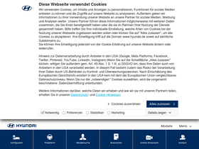 'hyundai.de' screenshot