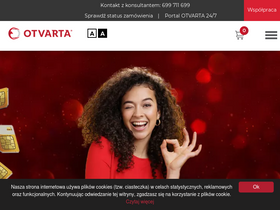 'otvarta.pl' screenshot