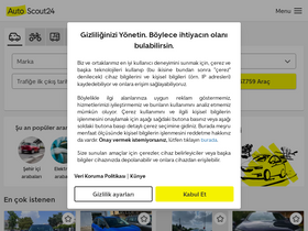 'autoscout24.com.tr' screenshot