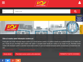 'posta-romana.ro' screenshot