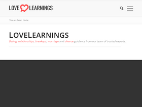 'lovelearnings.com' screenshot