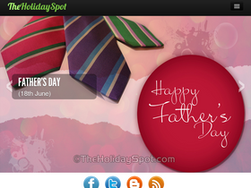 'theholidayspot.com' screenshot