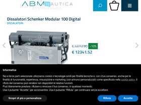 'abmnautica.com' screenshot