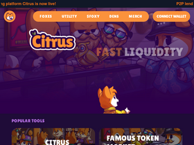 'famousfoxes.com' screenshot