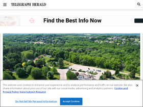 'telegraphherald.com' screenshot