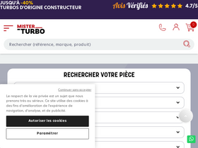 'mister-turbo.com' screenshot