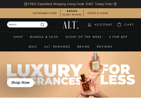'altfragrances.com' screenshot