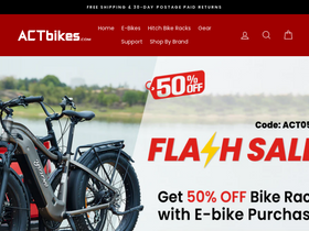 actbikes.com homepage screenshot