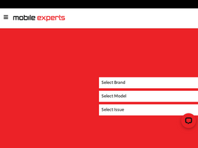'mobile-experts.com.au' screenshot