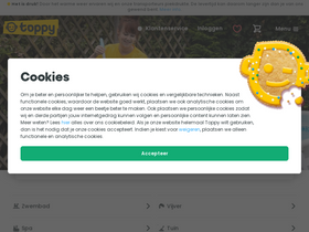 'toppy.nl' screenshot