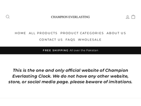 everlastingwallarts.com homepage screenshot