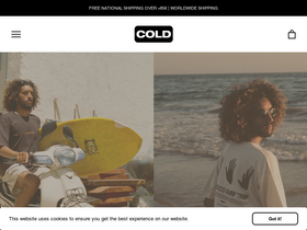 'coldcultureworldwide.com' screenshot
