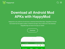 'happymod.info' screenshot