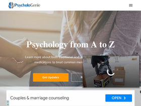 'psychologenie.com' screenshot