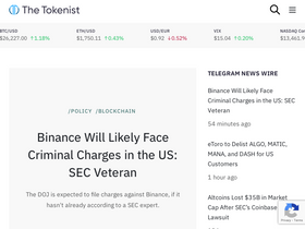 'tokenist.com' screenshot