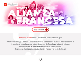 'alianzafrancesa.edu.co' screenshot