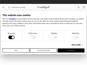 'conbipel.com' screenshot