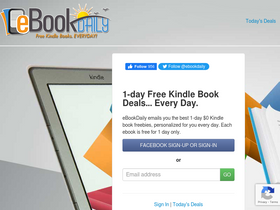 'ebookdaily.com' screenshot