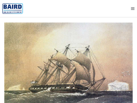 'bairdmaritime.com' screenshot