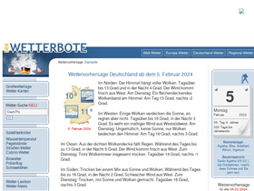 'wetterbote.de' screenshot