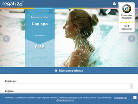 'regali24.it' screenshot