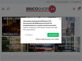 'bricoshop24.it' screenshot