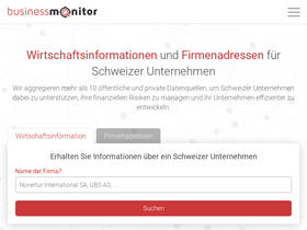 'business-monitor.ch' screenshot