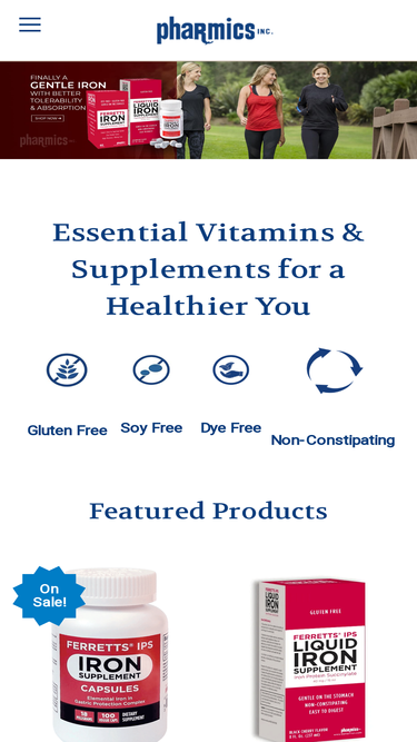 pharmicsvitamins.com