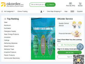 'okorder.com' screenshot