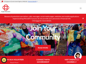 'pa.gov.sg' screenshot