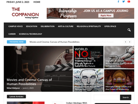 'thecompanion.in' screenshot