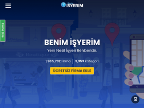 'benimisyerim.net' screenshot