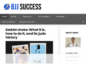 'bjjsuccess.com' screenshot