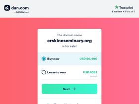 erskineseminary.org