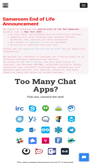 sameroom.io