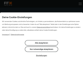 'fitx.de' screenshot