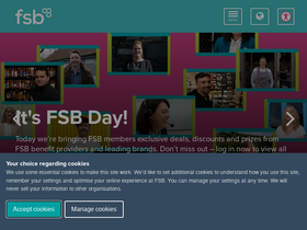 'fsb.org.uk' screenshot