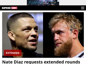 'litespeed.bjpenn.com' screenshot